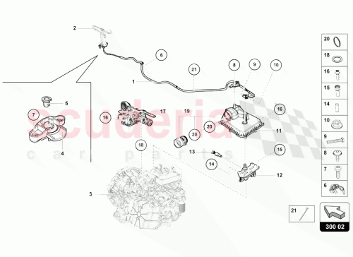 Part Diagram for Lamborghini 0BZ325151H