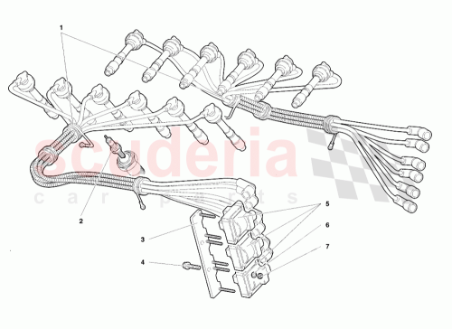 Part Diagram for Lamborghini 006137110