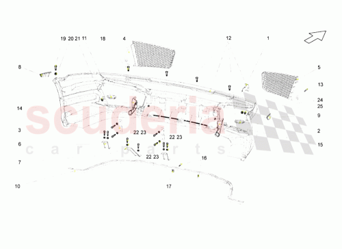 Part Diagram for Lamborghini 400807605