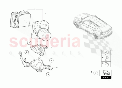 Part Diagram for Lamborghini N10808801