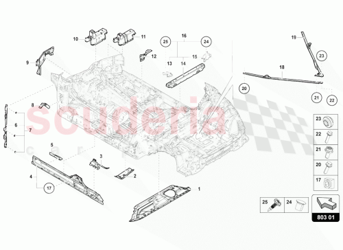 Part Diagram for Lamborghini N90622902
