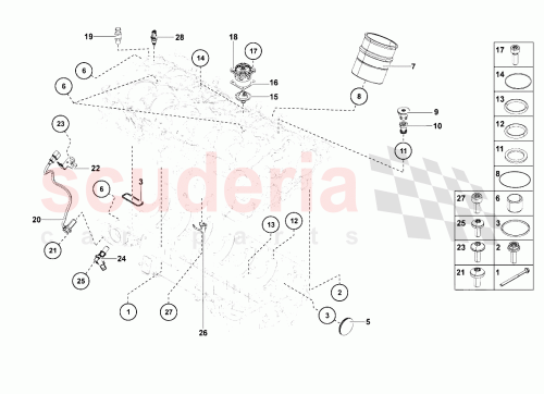 Part Diagram for Lamborghini 470971504