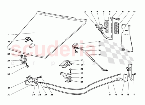 Part Diagram for Lamborghini 0079007548