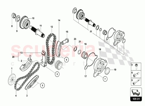 Part Diagram for Lamborghini WHT005401