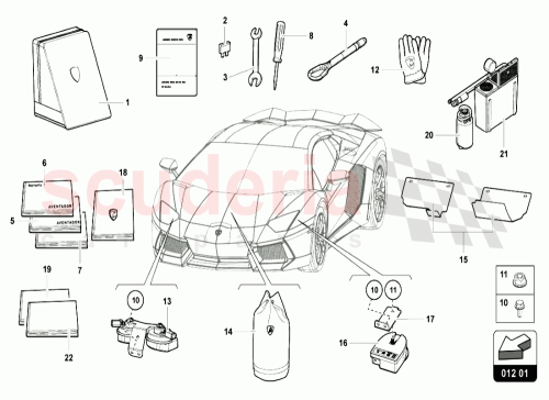 Part Diagram for Lamborghini 470951605