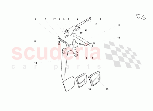 Part Diagram for Lamborghini N0124391