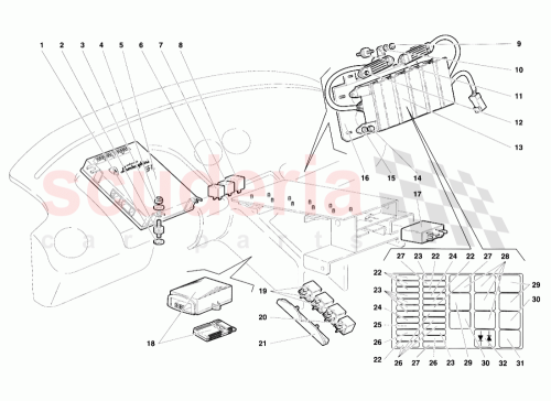 Part Diagram for Lamborghini 006036525