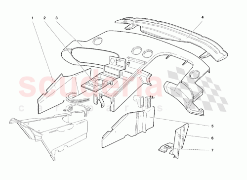 Part Diagram for Lamborghini 009958414