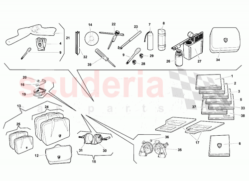 Part Diagram for Lamborghini 400012003HQ
