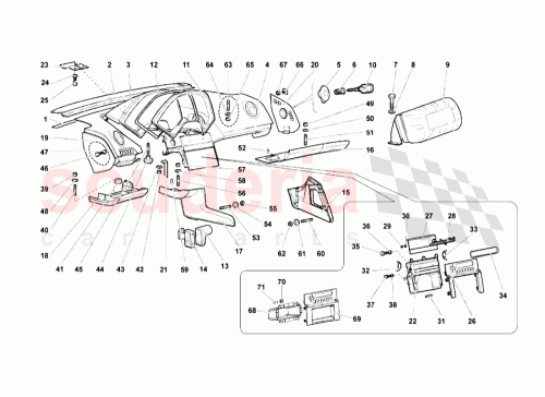 Part Diagram for Lamborghini WHT003094