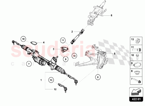 Part Diagram for Lamborghini N10518405