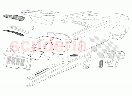 Part Diagram for Lamborghini 009455491