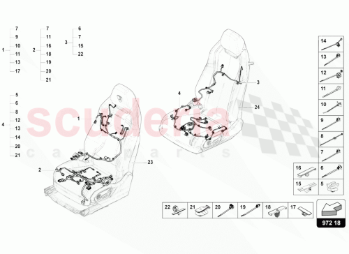 Part Diagram for Lamborghini 4ML971369E