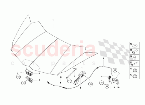 Part Diagram for Lamborghini 470823021