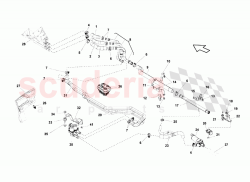 Part Diagram for Lamborghini 400965557A