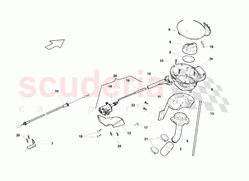 Part Diagram for Lamborghini N90732101