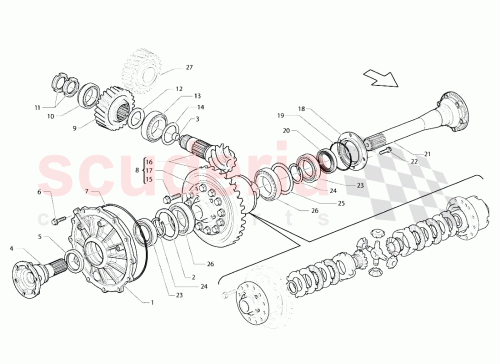 Part Diagram for Lamborghini 086525357D