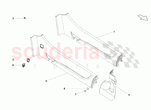 Part Diagram for Lamborghini 401854903J