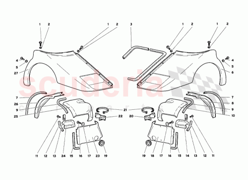 Part Diagram for Lamborghini 0068005593