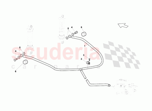 Part Diagram for Lamborghini 410616733B