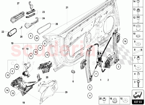 Part Diagram for Lamborghini 470837159B