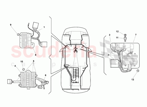 Part Diagram for Lamborghini N0206104