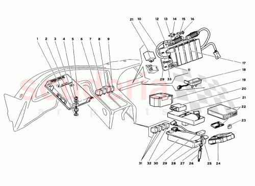Part Diagram for Lamborghini 006036297