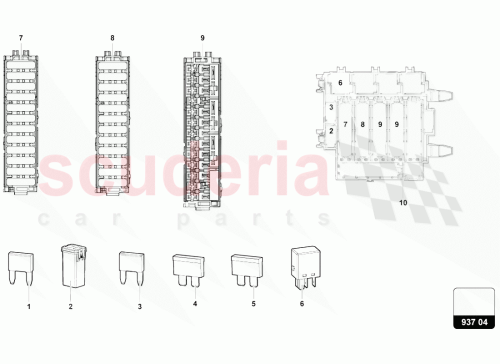 Part Diagram for Lamborghini N91186305