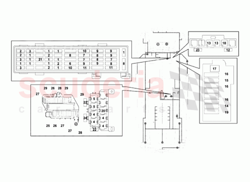 Part Diagram for Lamborghini N10251903