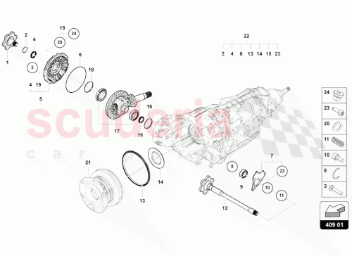 Part Diagram for Lamborghini 4ML409131