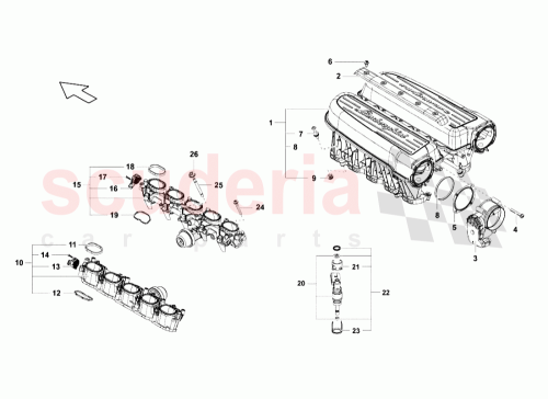 Part Diagram for Lamborghini 07L907386