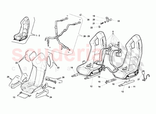 Part Diagram for Lamborghini 410881093