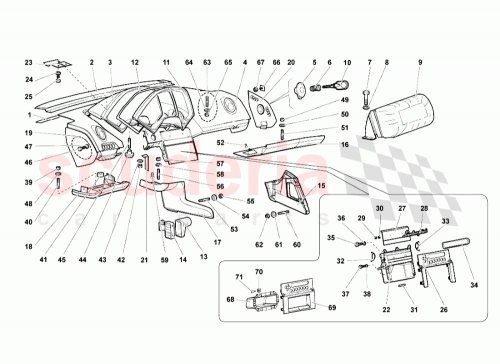 Part Diagram for Lamborghini 410858277C