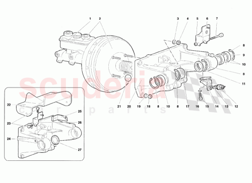 Part Diagram for Lamborghini 0042001192