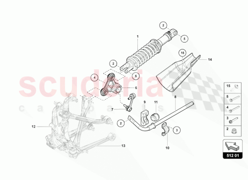 Part Diagram for Lamborghini 470511409K