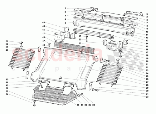 Part Diagram for Lamborghini 009410200