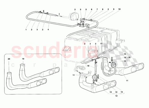 Part Diagram for Lamborghini 004437812