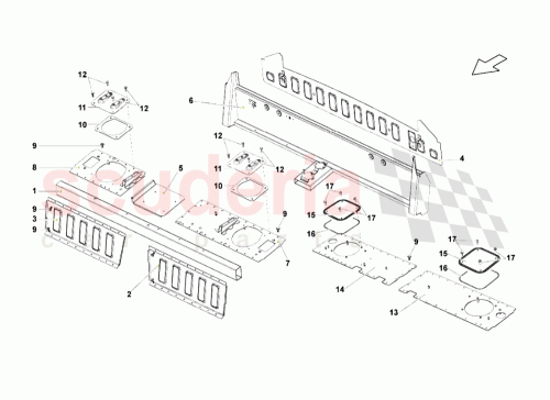 Part Diagram for Lamborghini 403201621