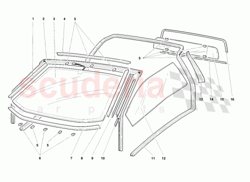 Part Diagram for Lamborghini 009915106