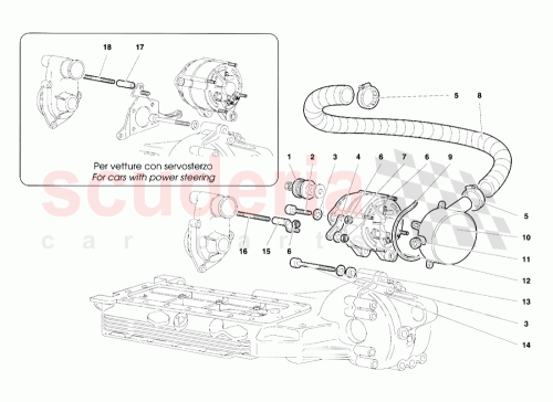 Part Diagram for Lamborghini 001629620