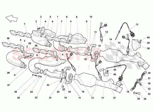 Part Diagram for Lamborghini N01035213