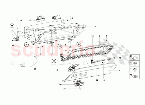 Part Diagram for Lamborghini 4F0051510AC