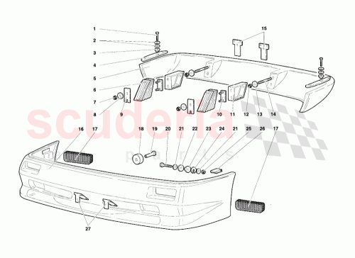 Part Diagram for Lamborghini 009463012