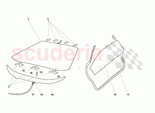 Part Diagram for Lamborghini 417837625
