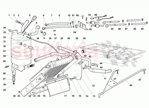 Part Diagram for Lamborghini 008832204
