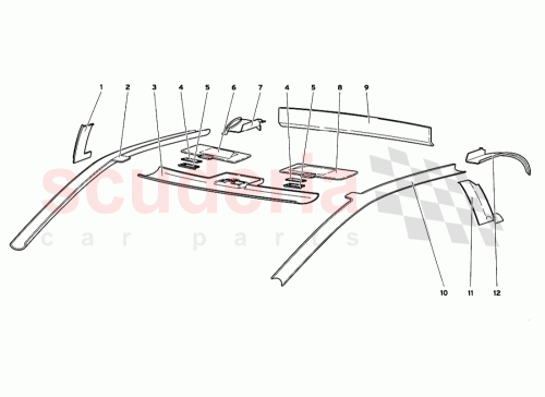 Part Diagram for Lamborghini 009458068