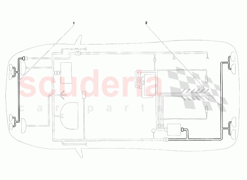 Part Diagram for Lamborghini 006138154