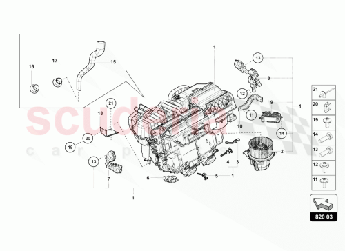 Part Diagram for Lamborghini 471820005A