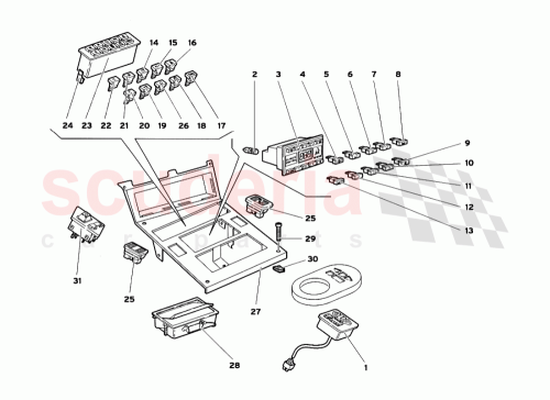 Part Diagram for Lamborghini 006038266