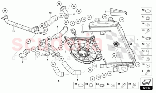 Part Diagram for Lamborghini 470121102E